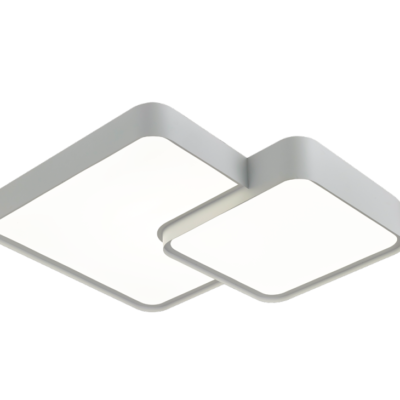 现代照明灯具 卧室简约方款吸顶灯阳台灯具