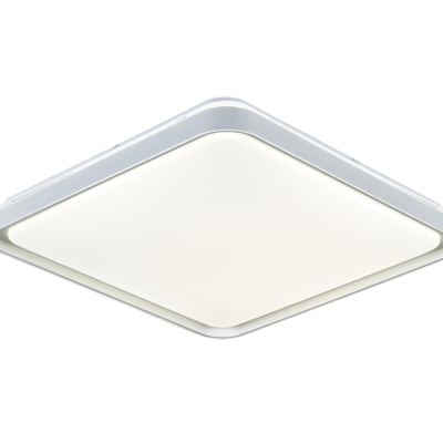 现代全光谱三色变光灯具卧室家用简约照明灯吸顶灯