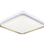 现代方形三色变光灯具 大小卧室家用简约照明灯吸顶灯