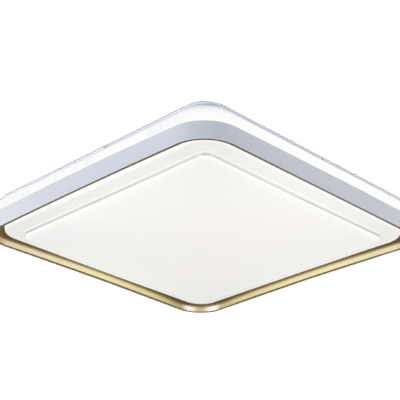 现代方形三色变光灯具 大小卧室家用简约照明灯吸顶灯