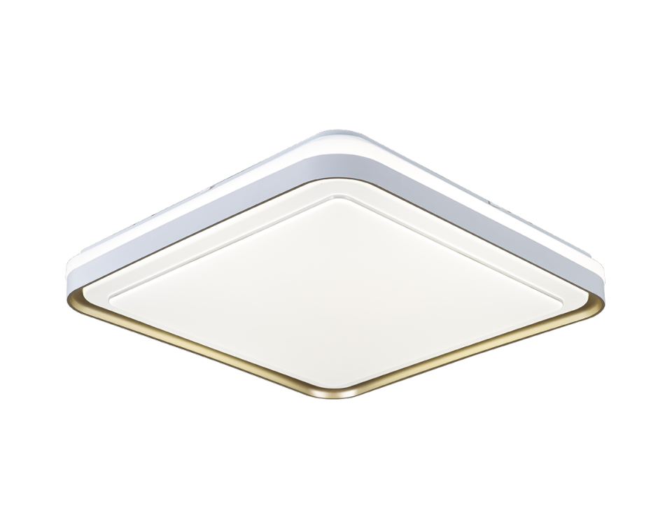 现代方形三色变光灯具 大小卧室家用简约照明灯吸顶灯 现代方形三色变光灯具 大小卧室家用简约照明灯吸顶灯