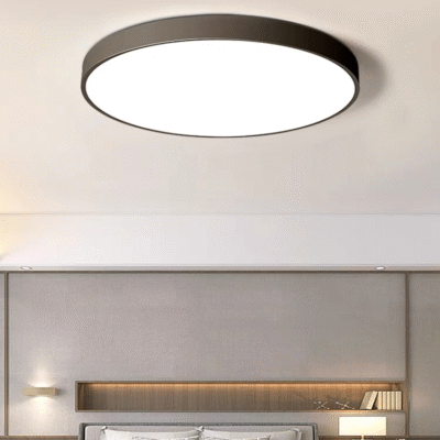 吸顶灯系列 现代简约马卡龙方形吸顶灯卧室书房照明灯