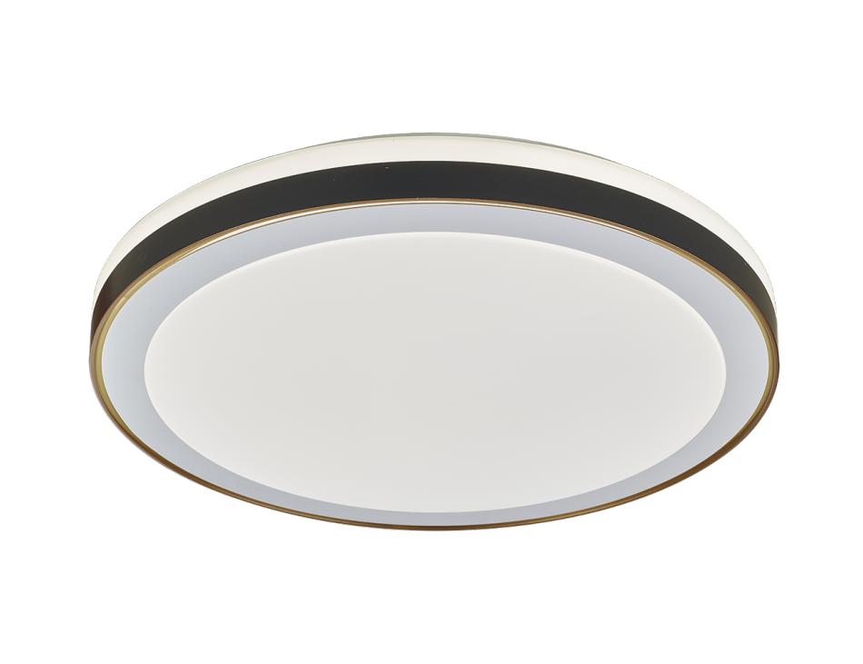 现代简约三色变光灯具 大小卧室家用吸顶灯圆形照明灯