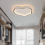 简约百搭卧室书房全光谱三色变光吸顶灯 现代风格异形照明吸顶灯