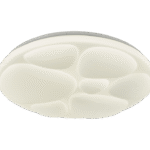 现代三色变光家用吸顶灯 亚克力吸顶灯简约卧室照明灯具