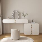 轻奢卧室家用简约时尚意式组合梳妆台